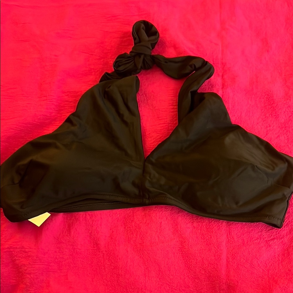 Aerie Black Bikini Top